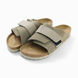 【スーパーSALE限定クーポン対象】BIRKENSTOCK（ビルケンシュトック） キョート ヌバックレザー スエード / メンズ レディース 靴 シューズ サンダル ベロアレザー ベルクロ 天然皮革 KYOTO NUBUCK LEATHER/SUEDE / sumt