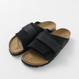 BIRKENSTOCK（ビルケンシュトック） キョート ヌバックレザー スエード / メンズ レディース 靴 シューズ サンダル ベロアレザー ベルクロ 天然皮革 KYOTO NUBUCK LEATHER/SUEDE / sumt