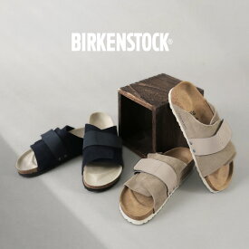 BIRKENSTOCK（ビルケンシュトック） キョート ヌバックレザー スエード / メンズ レディース 靴 シューズ サンダル ベロアレザー ベルクロ 天然皮革 KYOTO NUBUCK LEATHER/SUEDE / sumt