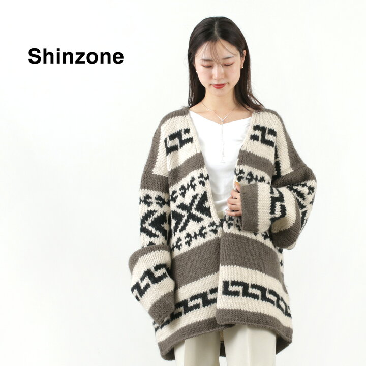 楽天市場】SHINZONE（シンゾーン） カウチン カーディガン レディース  