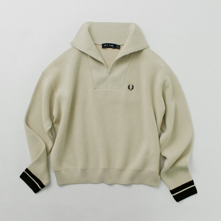 楽天市場】FRED PERRY（フレッドペリー） ハーフジップ ジャンパー 