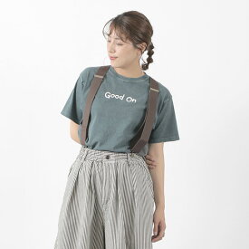 GOOD ON（グッドオン） 別注 good on ショートスリーブ Tシャツ / メンズ レディース / 半袖 / ピグメント染め / プリント / ロゴ / 日本製