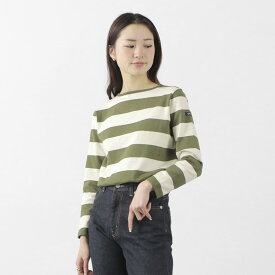 【30％OFF】TIEASY（ティージー） HDCS ボートネック ワイドボーダーバスクシャツ / 長袖 / コットン Tシャツ / メンズ レディース / 日本製 / te001bdw / HDCS BOATNECK WIDE BORDERBASQUE SHIRT【セール】