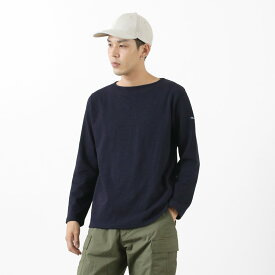 【20％OFFクーポン対象】TIEASY（ティージー） HDCS ボートネック バスクシャツ / メンズ レディース ユニセックス Tシャツ カットソー 長袖 無地 TE001