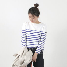 【10％OFFクーポン対象】【30％OFF】TIEASY（ティージー） HDCS カタヌキ ボーダー バスクシャツ / メンズ レディース ユニセックス トップス カットソー Tシャツ 長袖 ボートネック【セール】