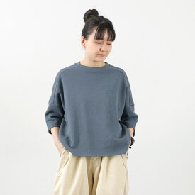 【30％OFF】GOHEMP（ゴーヘンプ） ウーマン ライトオンススウェット ラージTシャツ / レディース トップス トレーナー プルオーバー 5分袖 WOMAN LARGE TEE LT oz SWEAT【セール】