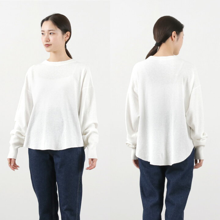 楽天市場】SHINZONE（シンゾーン） スラブサーマル ロングTシャツ  