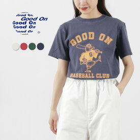 GOOD ON（グッドオン） ベースボール クラブ ショートスリーブ Tシャツ / メンズ レディース ユニセックス 半袖 プリント 日本製 アメリカ製 OLSS1255P
