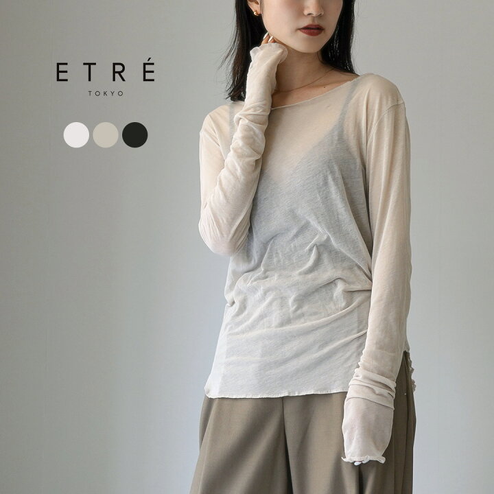 楽天市場】ETRE TOKYO（エトレトウキョウ） エンドロックシアーロンTee 