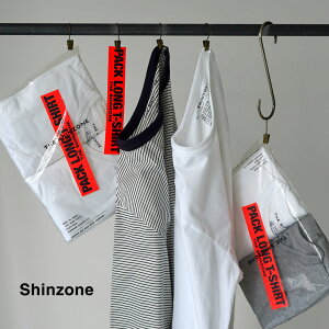 【10％OFFクーポン対象】SHINZONE（シンゾーン） パック ロングスリーブTシャツ 24AMSCU04 日本製 
