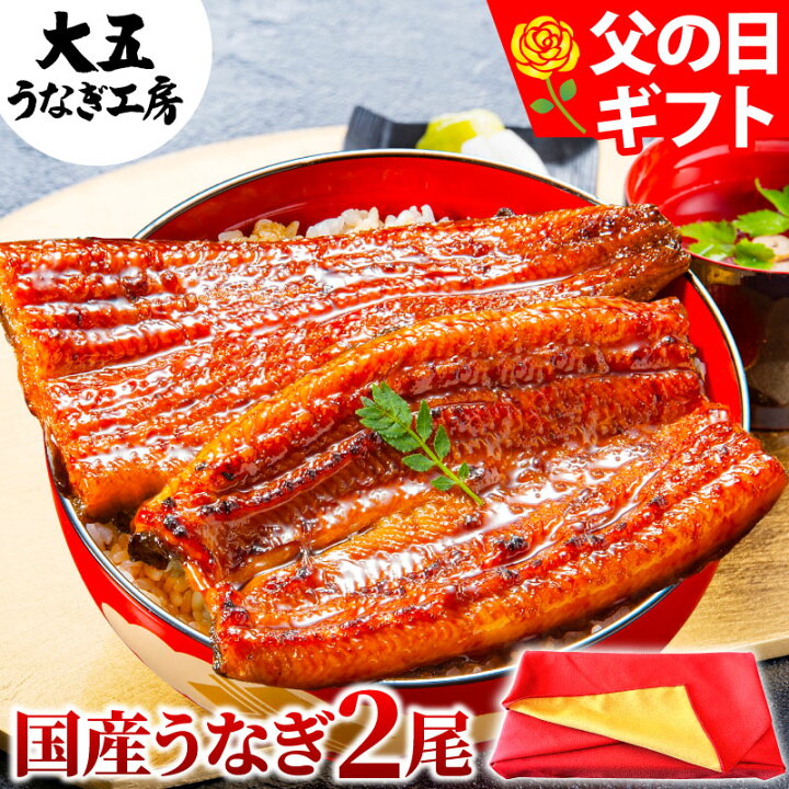 楽天市場】＼早い者勝ち！250円クーポン／ 父の日 うなぎ 国産 長蒲焼2  