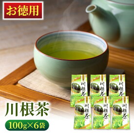 お徳用 川根茶 100g×6袋 緑茶 お茶 静岡 静岡茶 浅蒸し茶 まとめ買い お得 業務用 送料無料