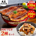 ＼超早割ポイント10倍／ 敬老の日 プレゼント うなぎ 国産うなぎ蒲焼き2種セット （長焼き(大)1尾＆きざみうなぎ2パック）お中元 ギフト うなぎ蒲焼 国産 蒲焼き 御祝 内祝 誕生日 食べ物 グルメ 冷凍 ひつまぶし きざみうなぎ