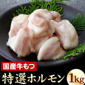 牛もつ 国産 厳選国産牛 特選ホルモン 1kg (200g×5袋) ホルモン もつ モツ 牛モツ 小腸 煮込み もつ鍋 モツ鍋 焼肉 バーベキュー ホルモン焼き ホルモンうどん 冷凍 国産牛ホルモン お取り寄せ 1キロ 送料無料