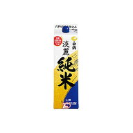 【2ケース】白鶴　淡麗純米　白鶴酒造　1.8L パック　6本×2