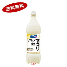 【送料無料1ケース】長寿　ソウル月梅　マッコリ　ペット　1L　12本入★北海道、沖縄のみ別途送料が必要となります