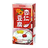 【1ケース】MORIYAMA杏仁豆腐 守山乳業 537g パック 12本入