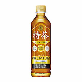 【送料無料1ケース】特茶　伊右衛門　カフェインゼロ　サントリー　500ml　ペットボトル　24本入★北海道、沖縄のみ別途送料が必要となります