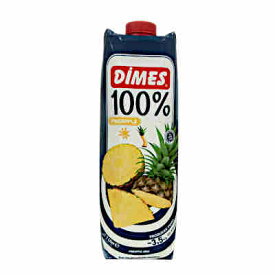【送料無料2ケース】DIMES（ディメス）　パイナップルジュース　果汁100%濃縮還元　1L（1000ml）　紙パック　12本入×2★一部、北海道、沖縄のみ別途送料が必要となる場合があります