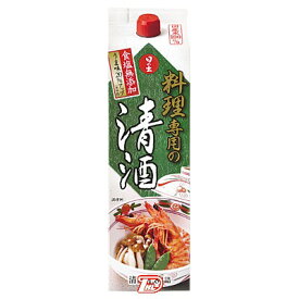 【2ケース】料理専用の清酒パック　キング酒造　1.8L(1800ml) パック　6本×2