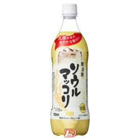 【1ケース】ソウルマッコリ　6度　サントリー　750ml　ペット　15本入