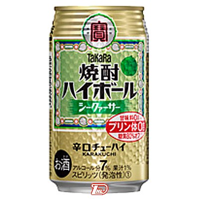 【1ケース】焼酎ハイボール　シークァーサー　宝酒造　350ml缶　24本入