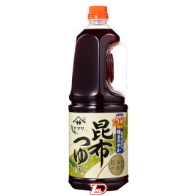 【1ケース】昆布つゆ　ヤマサ醤油　業務用　1.8L　6本入