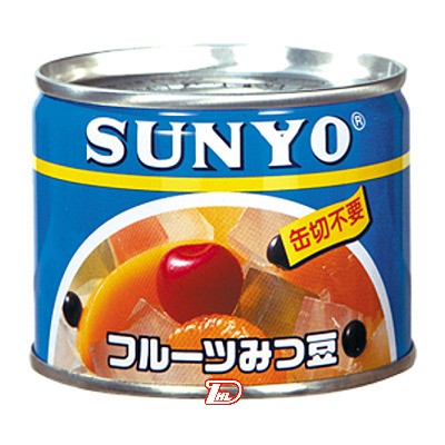 フルーツみつ豆　サンヨー　195g　24個