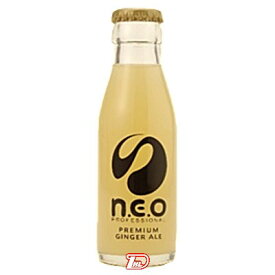 【1ケース】n.e.oプロフェッショナルジンジャエール　友桝飲料　95ml　24本入