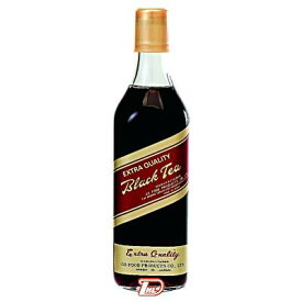 【1ケース】GSブラックティー 加糖 ジーエスフード 500ml 瓶 12本入