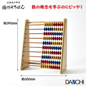【ダイイチ公式】 特大100玉カラーそろばん SO-12B 学習 知育 九九 数の概念