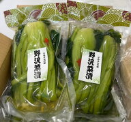 漬けあがり 野沢菜 便利な袋入り 400gx10袋入 信州本場 限定品 旨い 長野