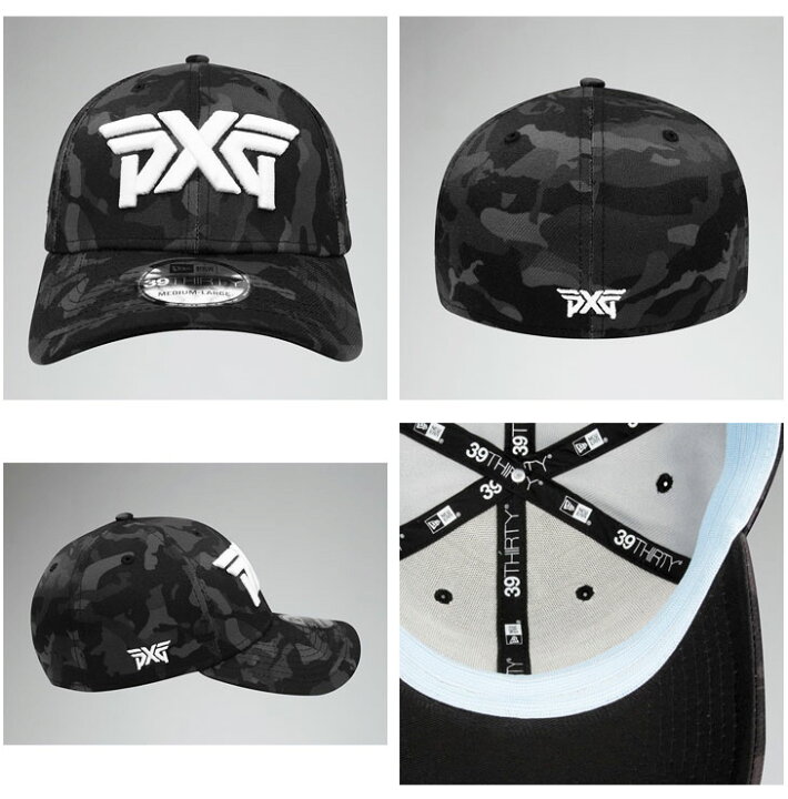 楽天市場】PXG キャップFAIRWAY CAMO 3930 CAP ブラックNEW ERA