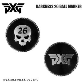 【全品ポイント5倍！ 4/24 20:00～4/27 9:59】PXG ボールマーカーDARKNESS 26 BALL MARKERXFPPU895721 ゴルフ ネコポス対応