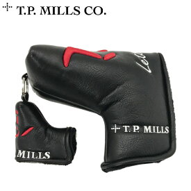 【全品ポイント5倍！ 4/24 20:00～4/27 9:59】T.P.MILLS TPミルズ ピン型 パターカバーサニーボーイ レッツプレイ with チャーム ブラックSunny Boy Let's Play with Charm BlackHTPC-000023 ゴルフ あす楽