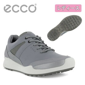 【全品ポイント5倍！ 4/24 20:00～4/27 9:59】【大特価・レディース】エコー ゴルフシューズ ECCO GOLFバイオム ハイブリッド SILVER GREY / SILVER METALLICBIOM HYBRID 100563 59105