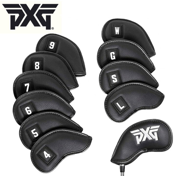 楽天市場】PXG アイアンカバー セット10個セット ギフトボックスIRON 