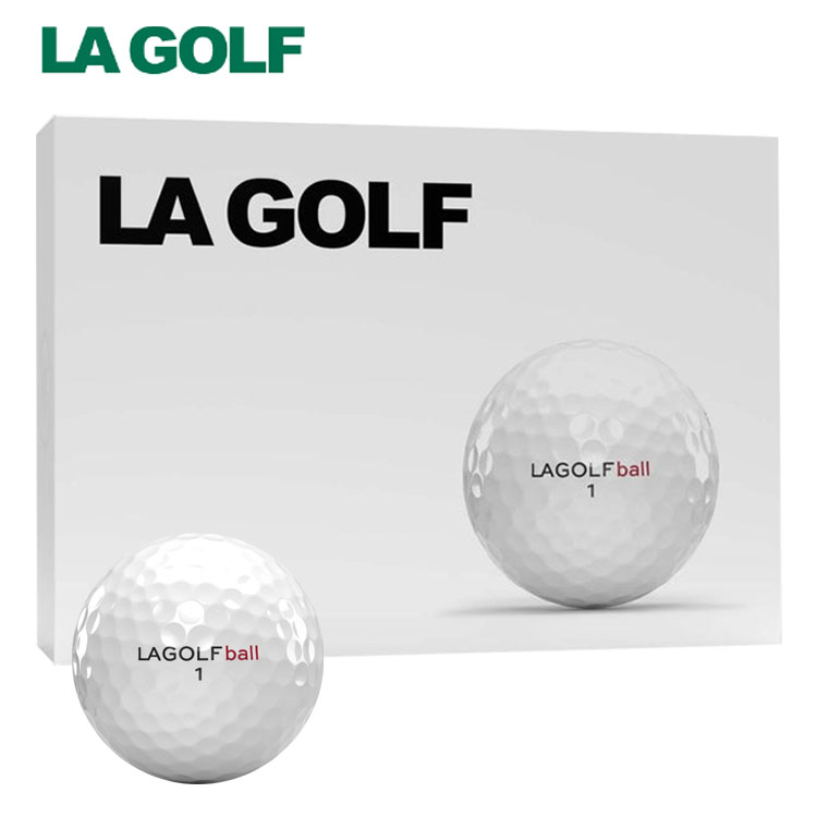 LA GOLFゴルフボール 1ダース(12球)LAGOLF-ball