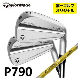 【第一ゴルフオリジナル】テーラーメイド P790 アイアン 2023エアロテック スチールファイバーJシリーズシャフト5本セット（#6～Pw）日本正規品