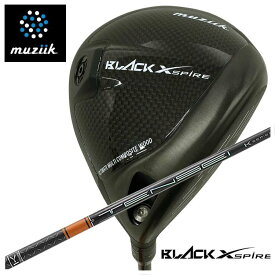 muziik ムジーク BLACK XSPIRE ブラックエクスパイヤー ドライバー三菱ケミカルテンセイプロ オレンジ 1kTENSEI Pro Orange 1k シャフト【日本正規品】