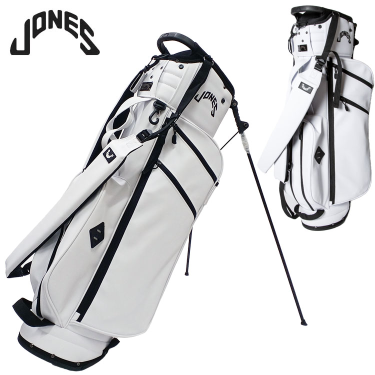 ジョーンズ トゥルーパー 2.0 スタンドバッグ<br>スノー キャディバッグ<br>JONES Trouper 2.0 Stand Bag SNOW ゴルフ