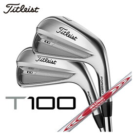 【全品ポイント5倍！5/23 20:00～5/27 01:59】タイトリスト T100アイアンN.S.PRO モーダス3 Tour115 シャフト #5-Pw 6本セット日本正規品　2023年 メンズ Titleist