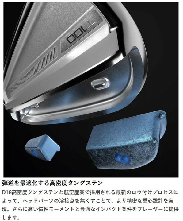楽天市場】タイトリスト T100アイアンダイナミックゴールド シャフト 