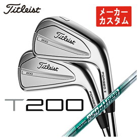 【メーカーカスタム】タイトリスト T200アイアンN.S.PRO 950GH NEO シャフト#5-Pw 6本セット日本正規品　2023年 Titleist