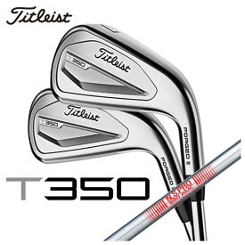 【全品ポイント5倍！5/23 20:00～5/27 01:59】タイトリスト T350アイアンN.S.PRO 880 AMC スチールシャフト #6-Pw,W(48°) 6本セット日本正規品　2023年 メンズ Titleist