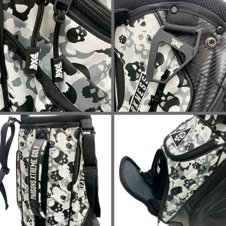 楽天市場】PXG キャリー スタンド キャディバッグDarkness Skull Camo 