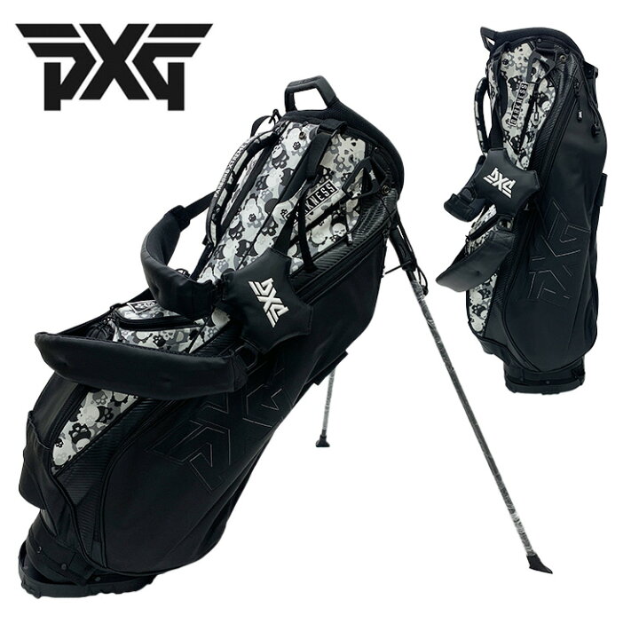 楽天市場】PXG キャリー スタンド キャディバッグDarkness Skull Camo 