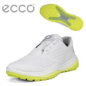 【大特価】エコー スパイクレス ゴルフシューズメンズ ゴルフ LT1 ボア132274 01007 ホワイトECCO MEN'S GOLF LT1 BOA