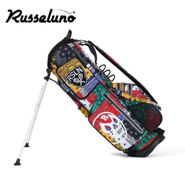 楽天市場】ラッセルノゴルフ Russelunoスタンドキャディバッグ 軽量 