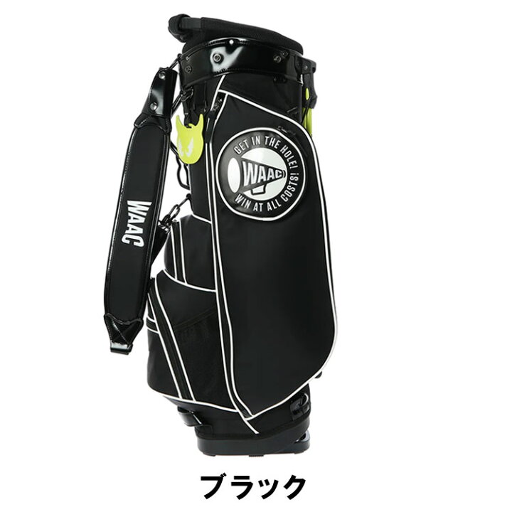 値下げ済】スタンドキャディバッグ waac ワック キャディバッグ 